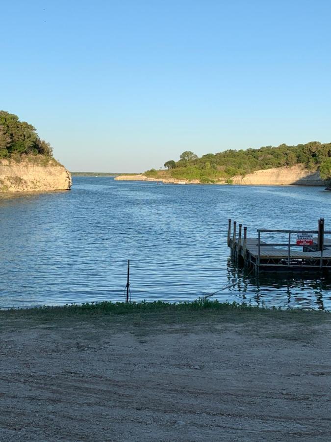 Lake Whitney Log Cabin Lakewood Harbor 外观 照片