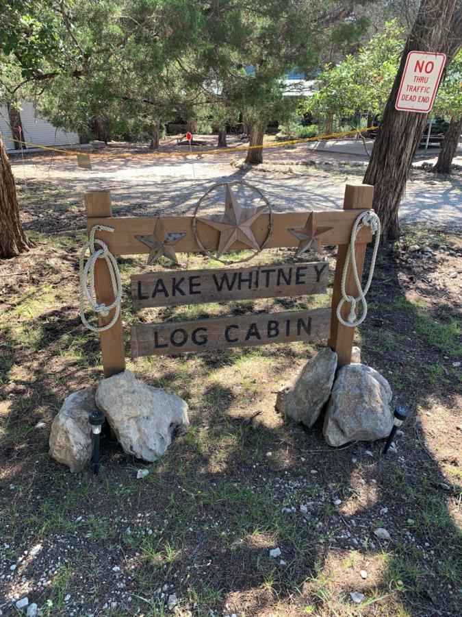Lake Whitney Log Cabin Lakewood Harbor 外观 照片