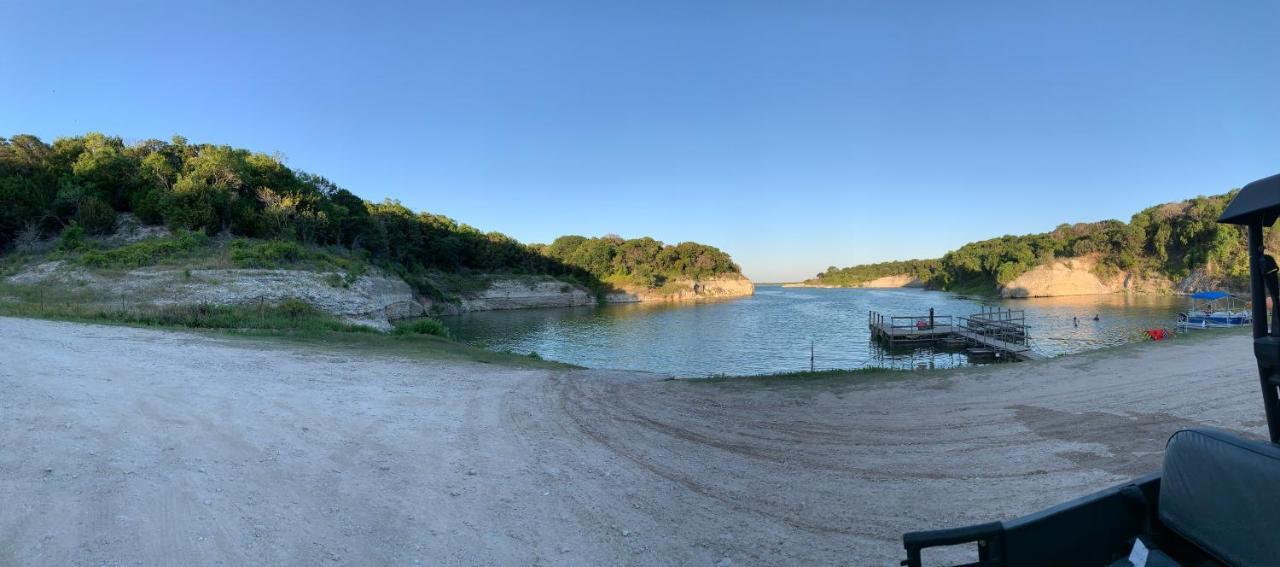 Lake Whitney Log Cabin Lakewood Harbor 外观 照片