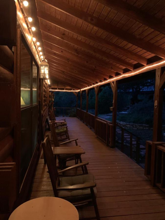 Lake Whitney Log Cabin Lakewood Harbor 外观 照片