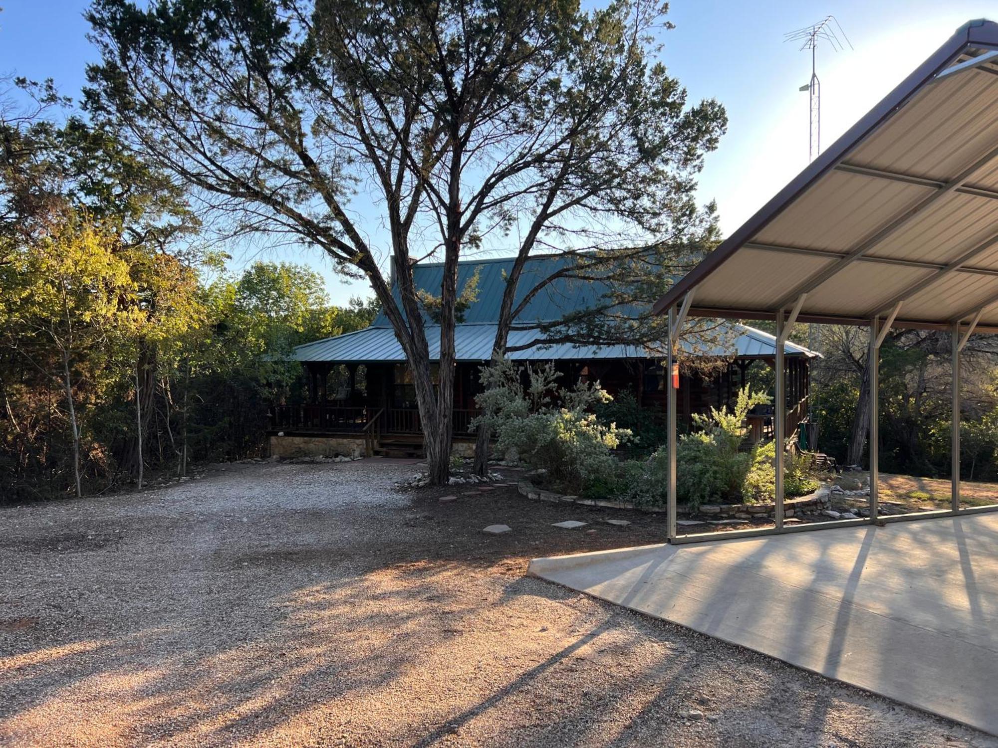 Lake Whitney Log Cabin Lakewood Harbor 外观 照片